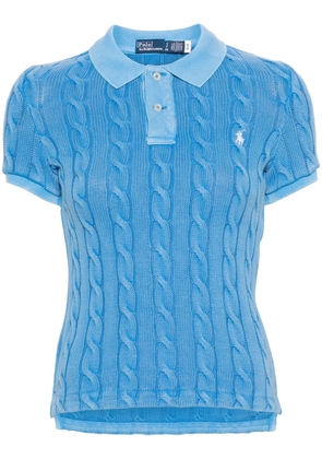 Polo Ralph Lauren Polo Pony-embroidered polo shirt - Blue