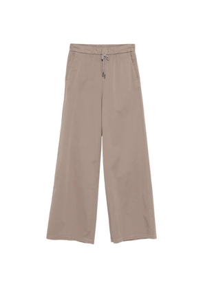 PANICALE drawstring trousers - Brown