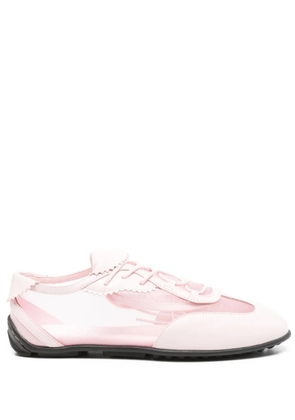 Stine Goya lace-up mesh sneakers - Pink