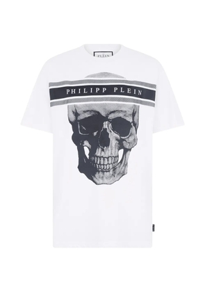 Philipp Plein skull-print T-shirt - White