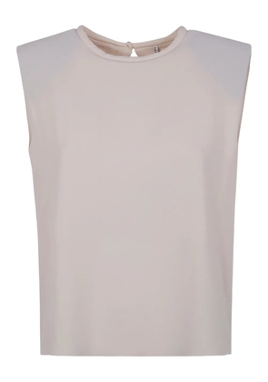 Liviana Conti sleeveless T-shirt - Neutrals