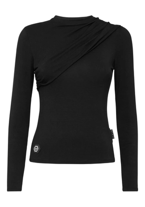 Philipp Plein draped jumper - Black
