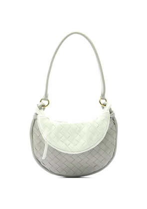 Bottega Veneta Pre-Owned woven leather shoulder bag - Grey