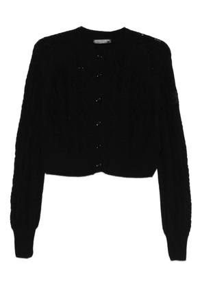 Ermanno Scervino button-fastening cardigan - Black