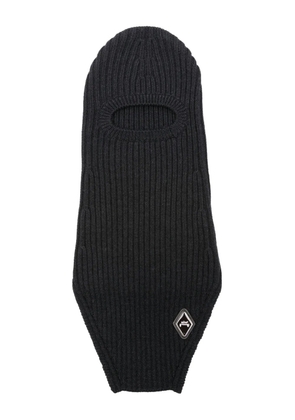 A-COLD-WALL* Windermere ribbed-knit balaclavav - Grey