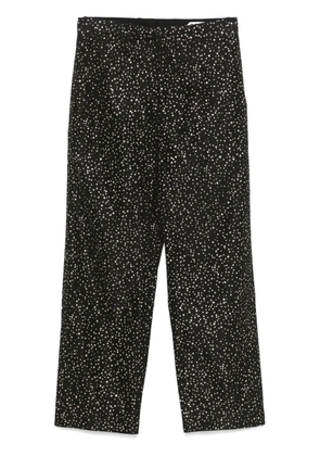 BODE Glitter trousers - Black