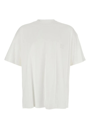 Wooyoungmi city-print cotton T-shirt - White