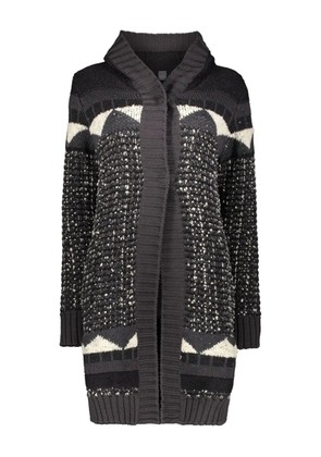 Lorena Antoniazzi mid-length cardigan - Black