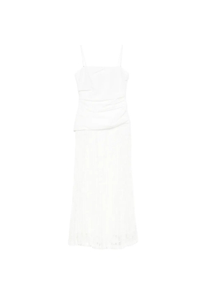 Simkhai Annalise lace midi dress - White