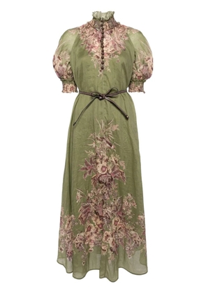 ZIMMERMANN Ottie Swing maxi dress - Green