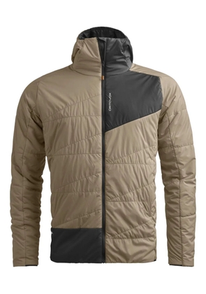 ORTOVOX quilted hooded jacket - Neutrals