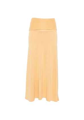 Aya Muse ribbed rylin skirt - Neutrals