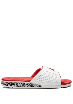 Jordan Jordan Hydro III Retro 'Fire Red' sneakers - White