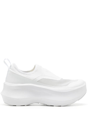 Comme Des Garçons Salomon slip-on platform sneakers - White