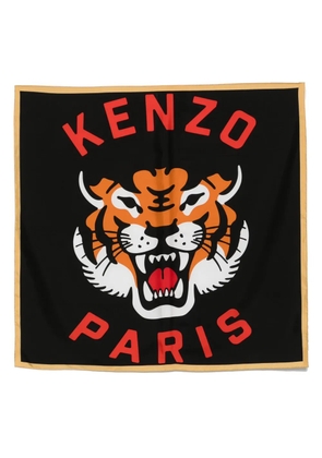 Kenzo Lucky Tiger scarf - Black