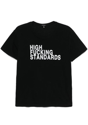 R13 'High F Standards Boy' T-shirt - Black