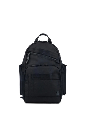 PORTER INTERNATIONAL logo-patch backpack - Black