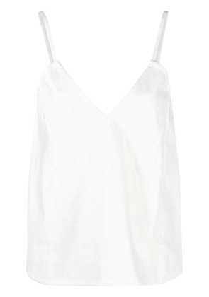 AMBUSH V-neck sleeveless tank top - White