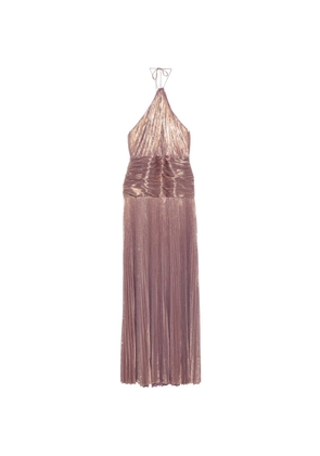 Retrofete Thalia pleated maxi dress - Purple