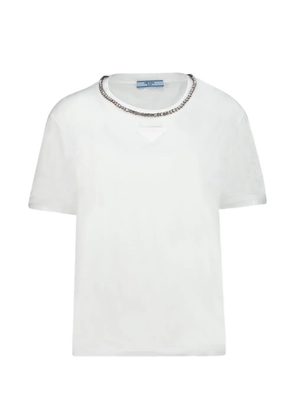 Prada white cotton T-shirt