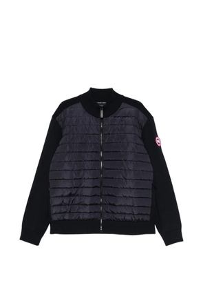 Canada Goose hybridge quilted knit jacket - Blue