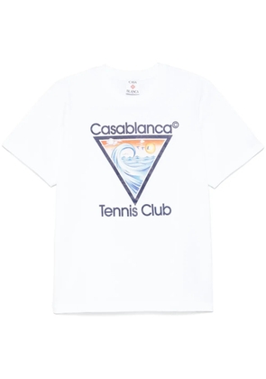 Casablanca Tennis Club Icon T-shirt - White