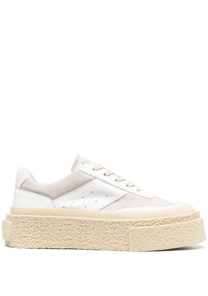 MM6 Maison Margiela chunky flatform sneakers - White