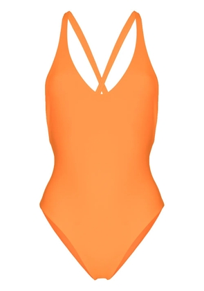 JADE Swim Mila criss-cross straps swimsuit - Orange