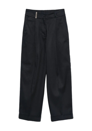 Peserico pleat-detail trousers - Blue