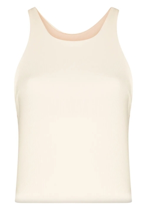 Abysse Oki racerback crop top - Neutrals