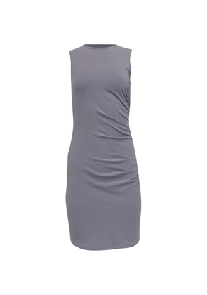 Theory gathered sleeveless mini dress - Grey