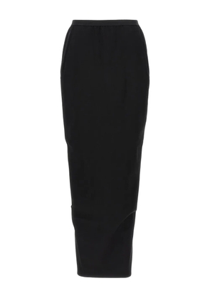 Rick Owens Pillar back-split maxi skirt - Black
