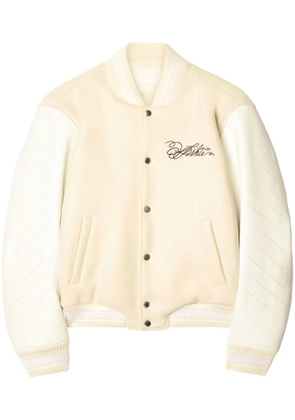 Off-White Rose Valley bomber jacket - Neutrals