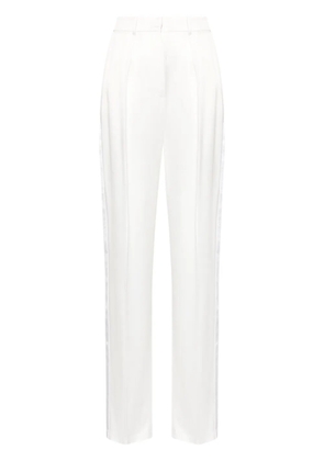 Elisabetta Franchi tapered trousers - White