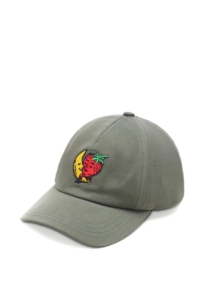 Sky High Farm Moon Strawberry embroidered cap - Green