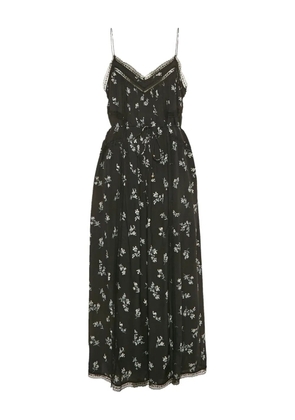 ZIMMERMANN 2010s floral-lace jumpsuit - Black