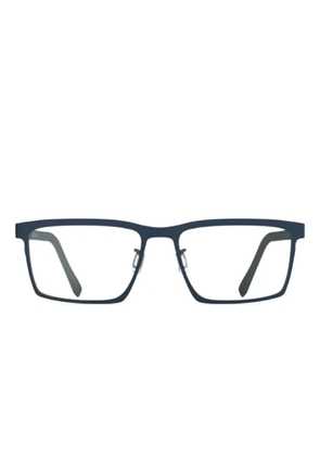 Blackfin Irvine rectangle-frame glasses - Blue