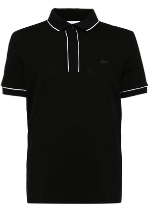Lacoste Paris Stretch Piqué polo shirt - Black