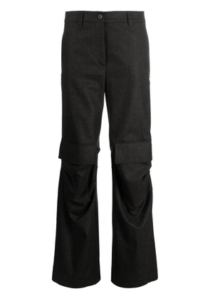 P.A.R.O.S.H. straight-leg cargo trousers - Grey