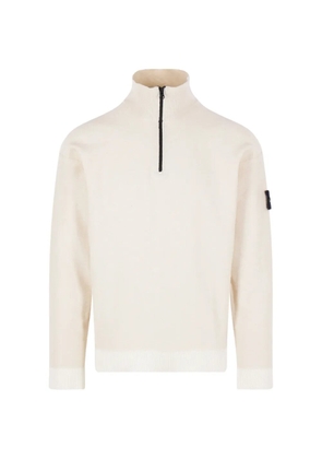 Stone Island zip jumper - White