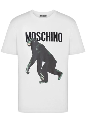 Moschino logo-print T-shirt - White