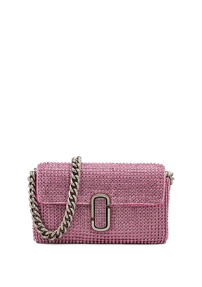 Marc Jacobs The Rhinestone J Marc shoulder bag - Pink