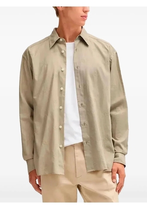 BOSS cotton shirt - Neutrals
