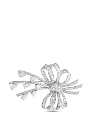 LB Exclusive diamond brooch - Silver