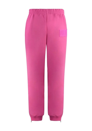 VETEMENTS logo-appliqué track pants - Pink