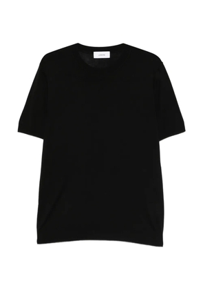 Lardini crew neck short-sleeve knitwear - Black
