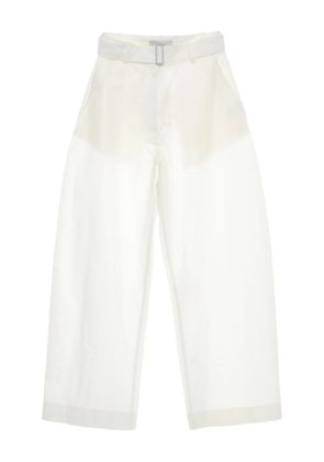 Studio Nicholson belted trousers - White