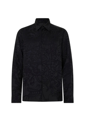 Philipp Plein patterned shirt - Black