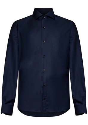 FRANZESE COLLECTION virigin wool shirt - Blue