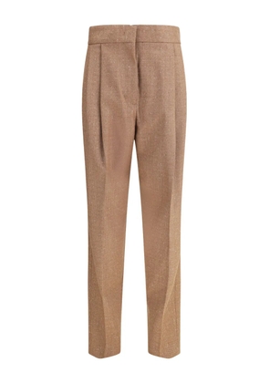 Fabiana Filippi pleated check trousers - Neutrals